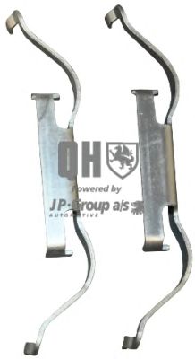 JP GROUP 1163650919 -  Комплектующие, колодки дискового тормоза